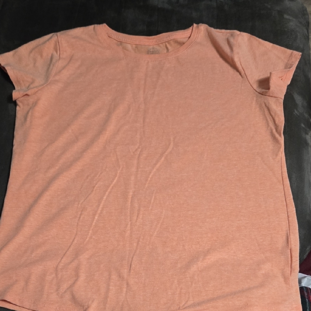 Wonder Nation Coral Short Sleeve Tee